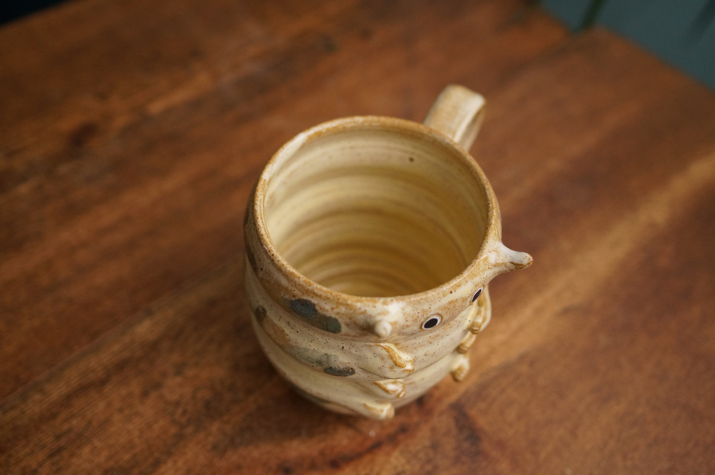 Yellow Caterpillar Mug