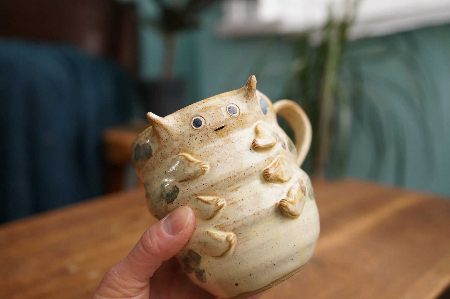 Yellow Caterpillar Mug