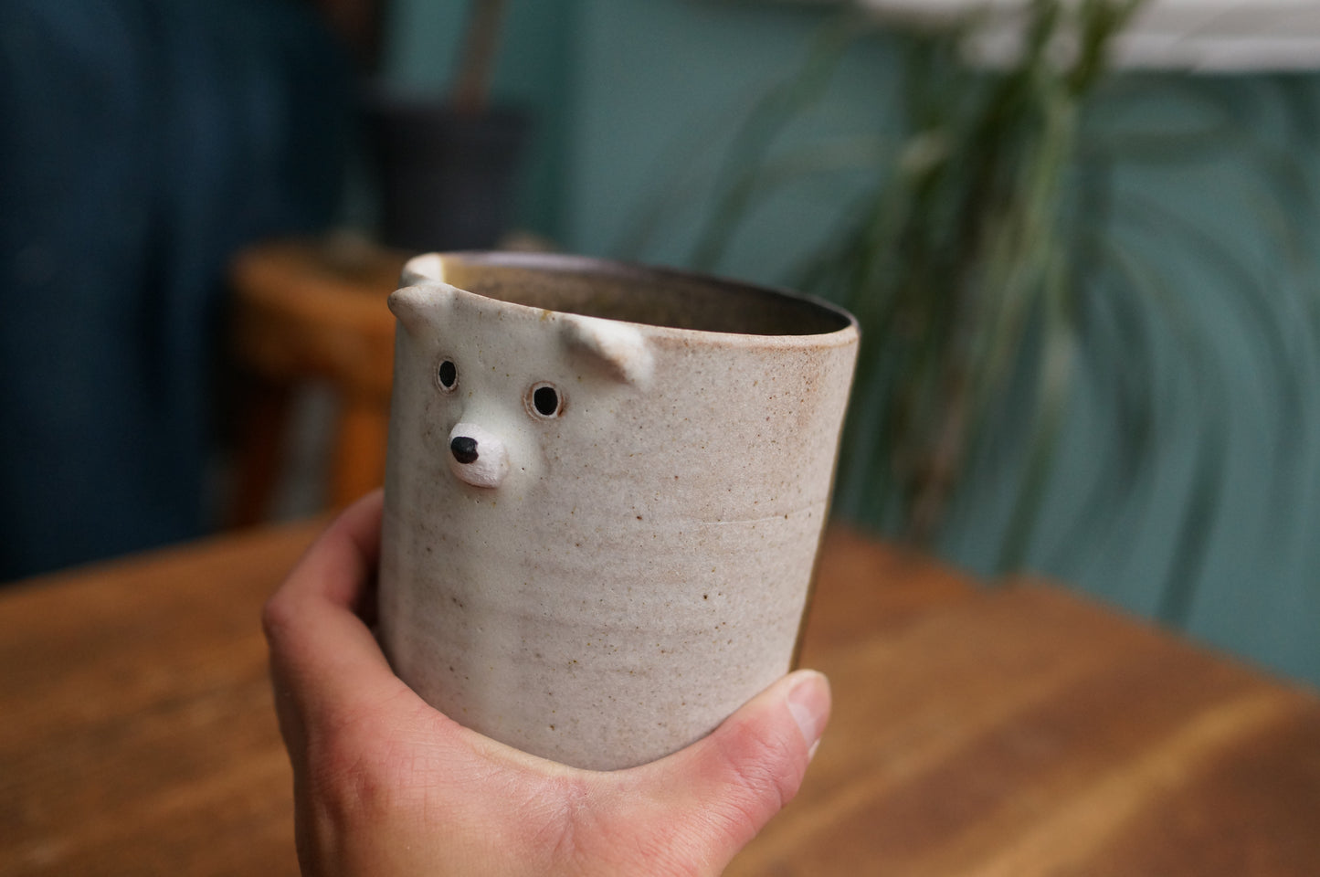 Black and White Bear Cup