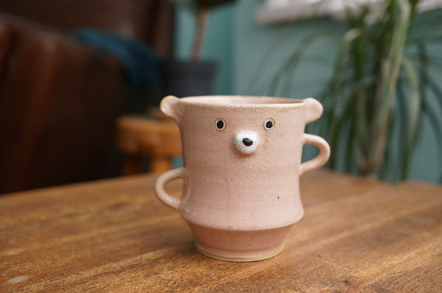 Pink Bear Mug