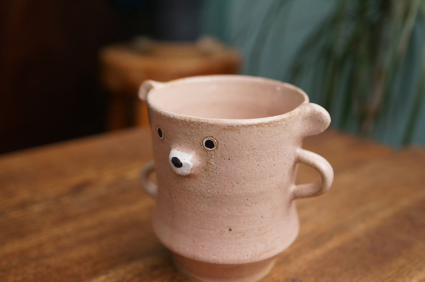 Pink Bear Mug