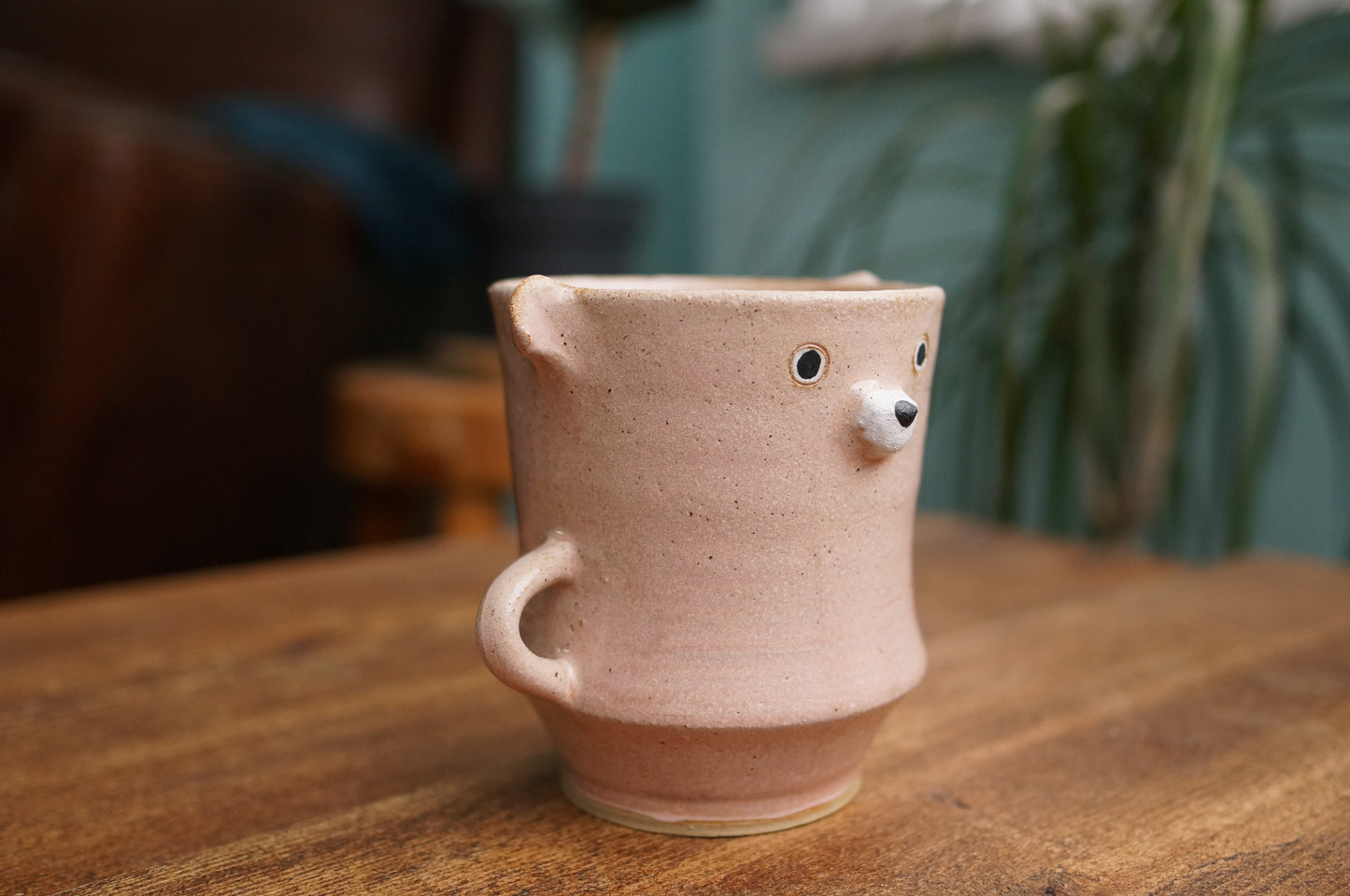 Pink Bear Mug