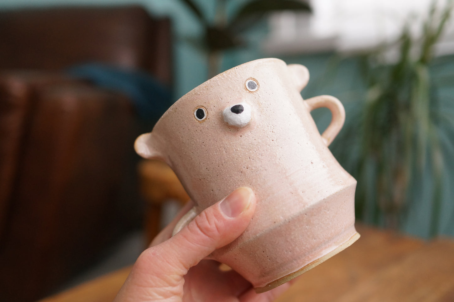 Pink Bear Mug