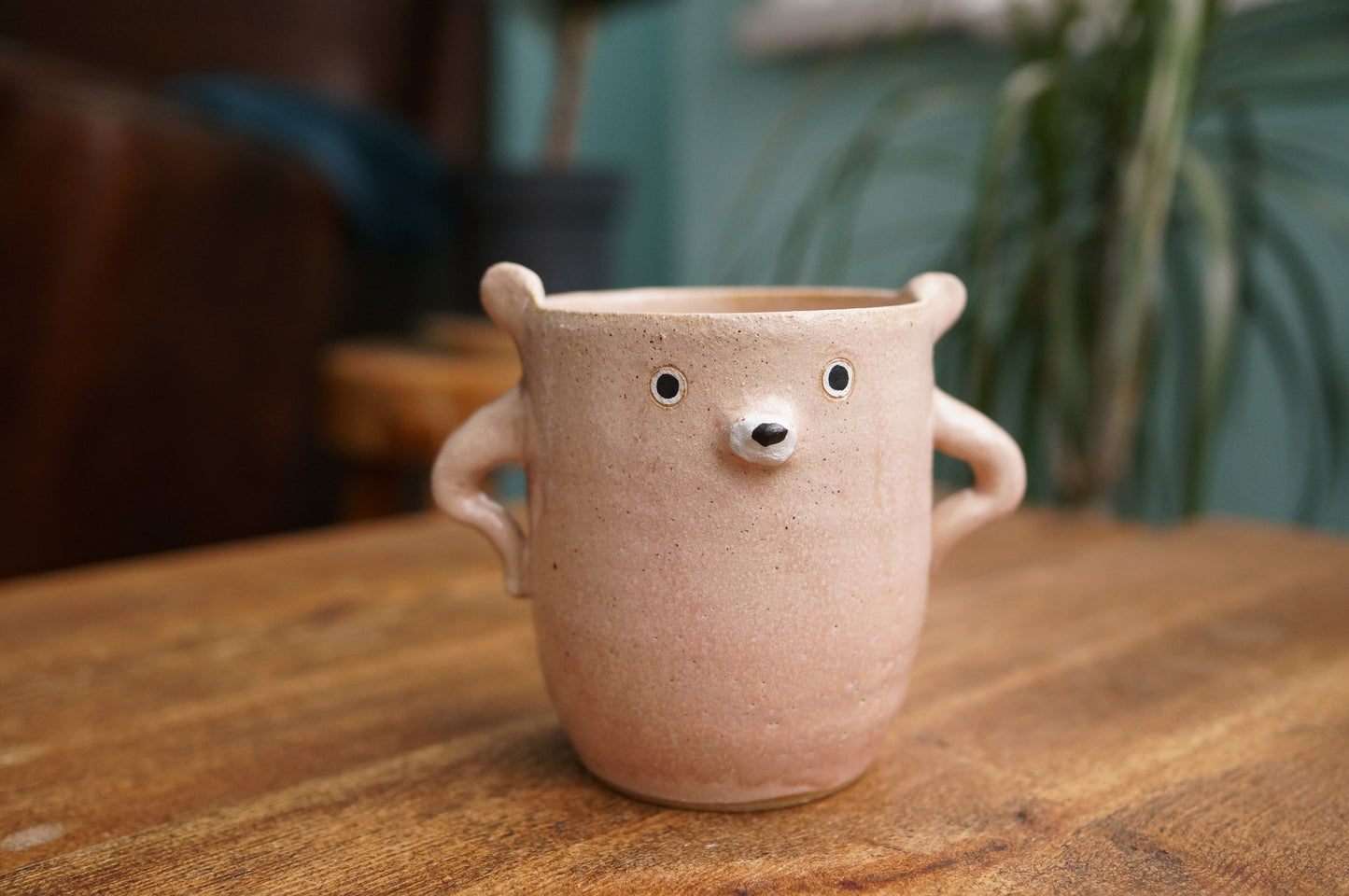 Pink Bear Mug