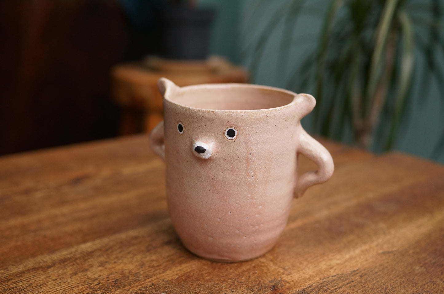 Pink Bear Mug