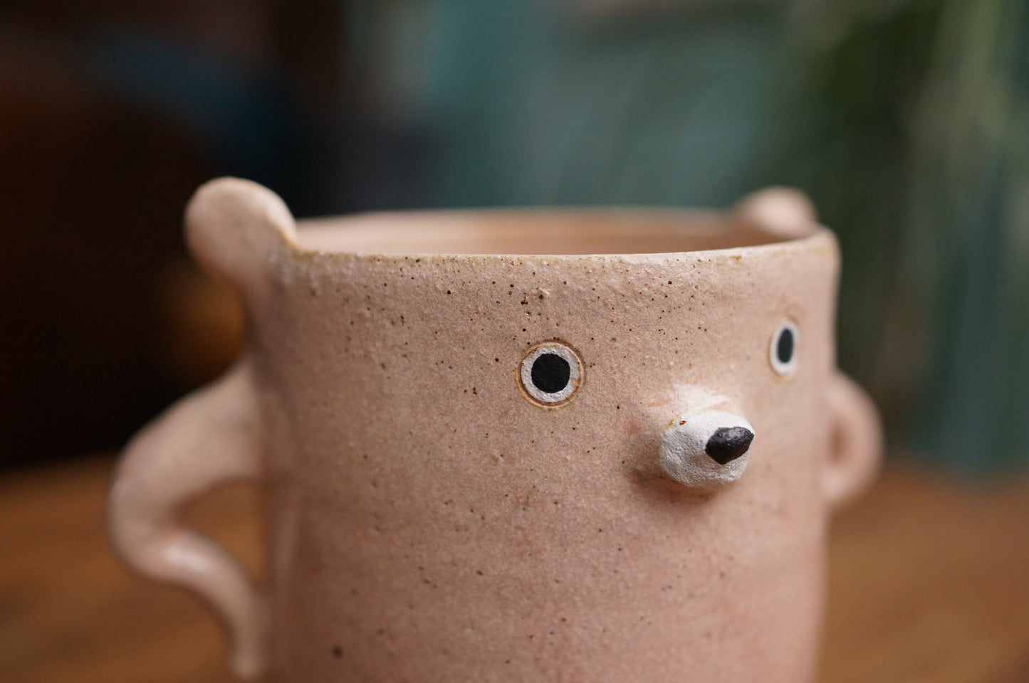 Pink Bear Mug