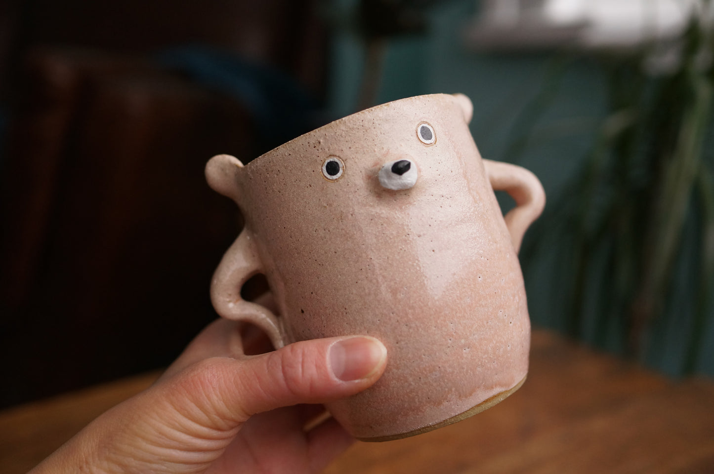 Pink Bear Mug