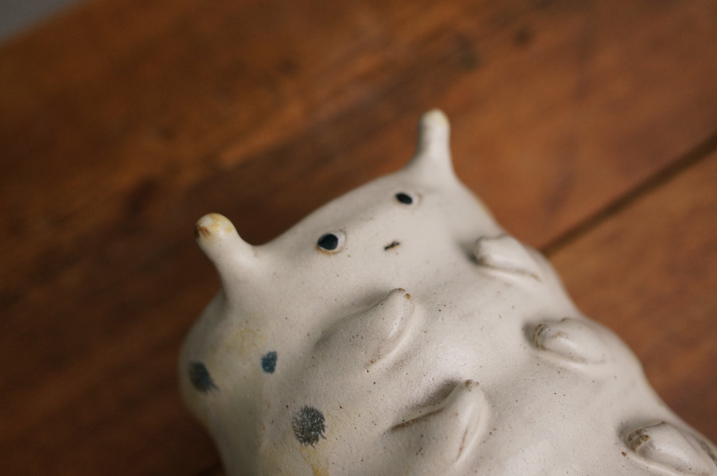 Satin White Caterpillar Vase