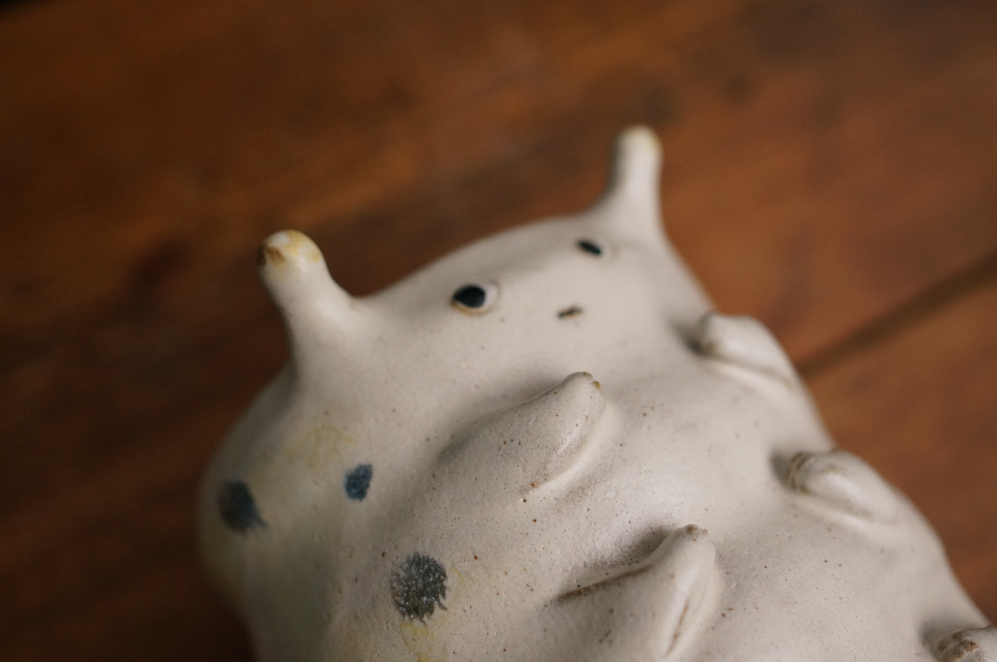 Satin White Caterpillar Vase