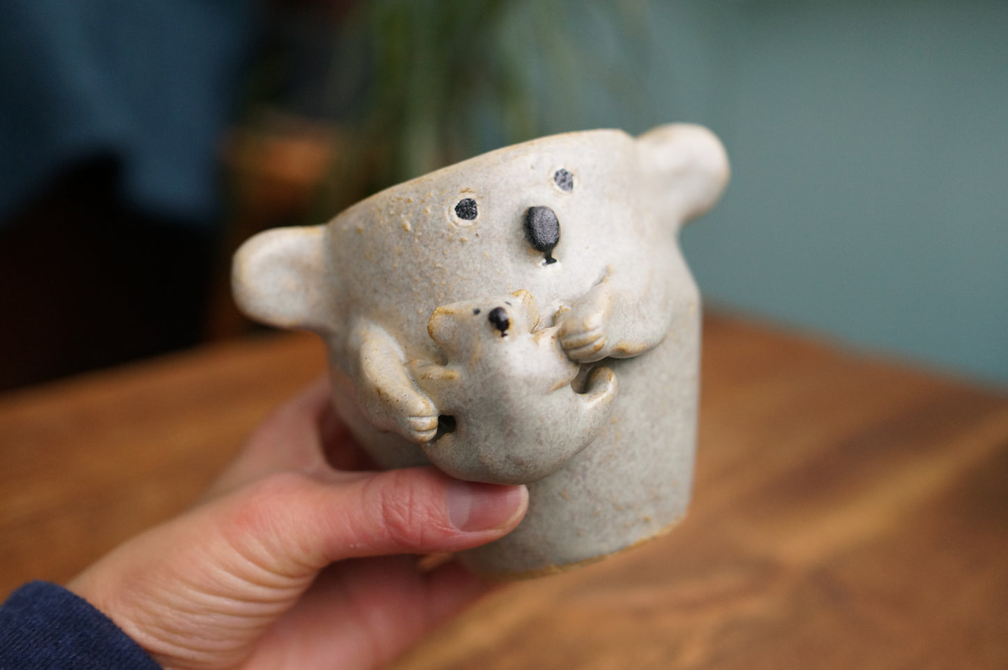 Handbuilt Koala Mug