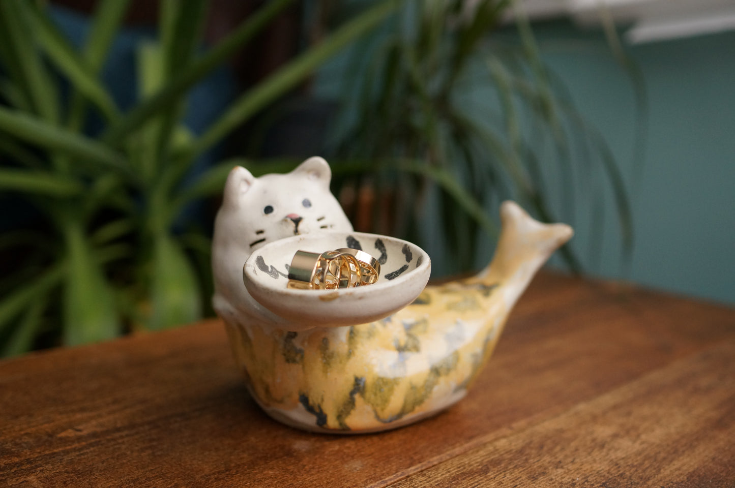 Cat Mermaid Holder