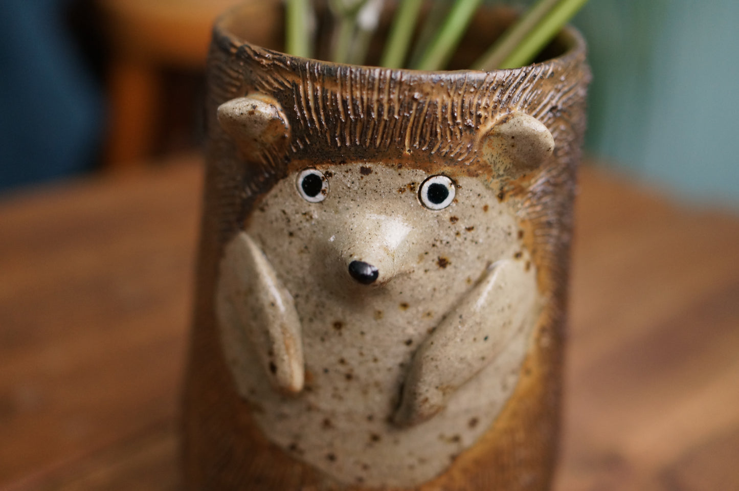 Hedgehog Vase