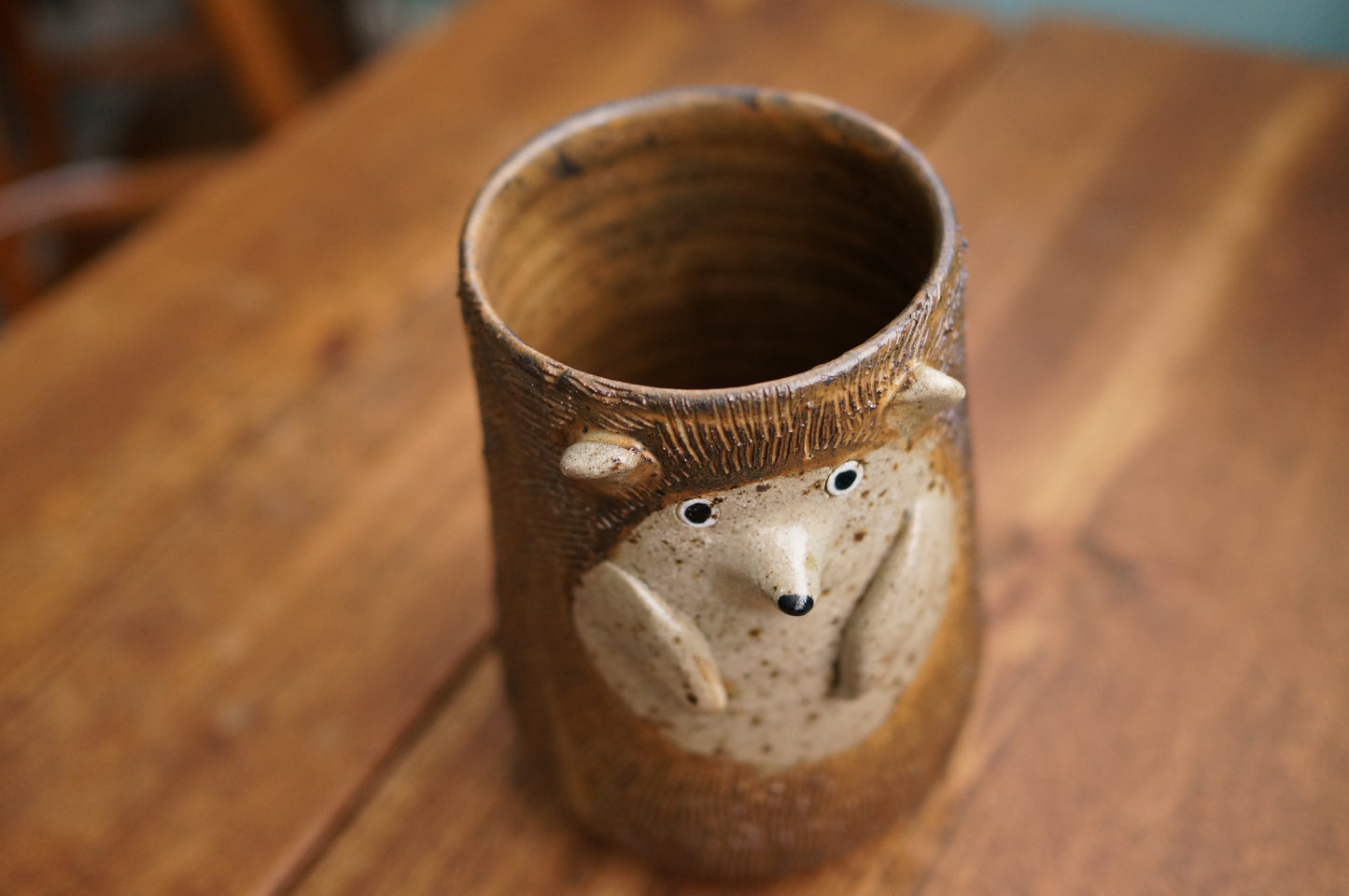 Hedgehog Vase