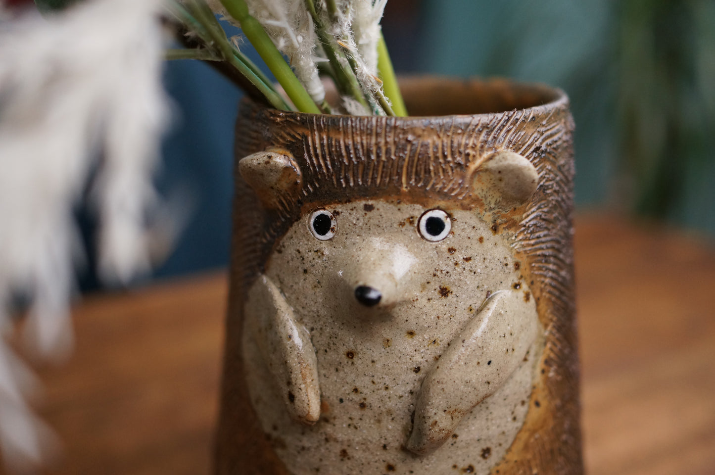 Hedgehog Vase