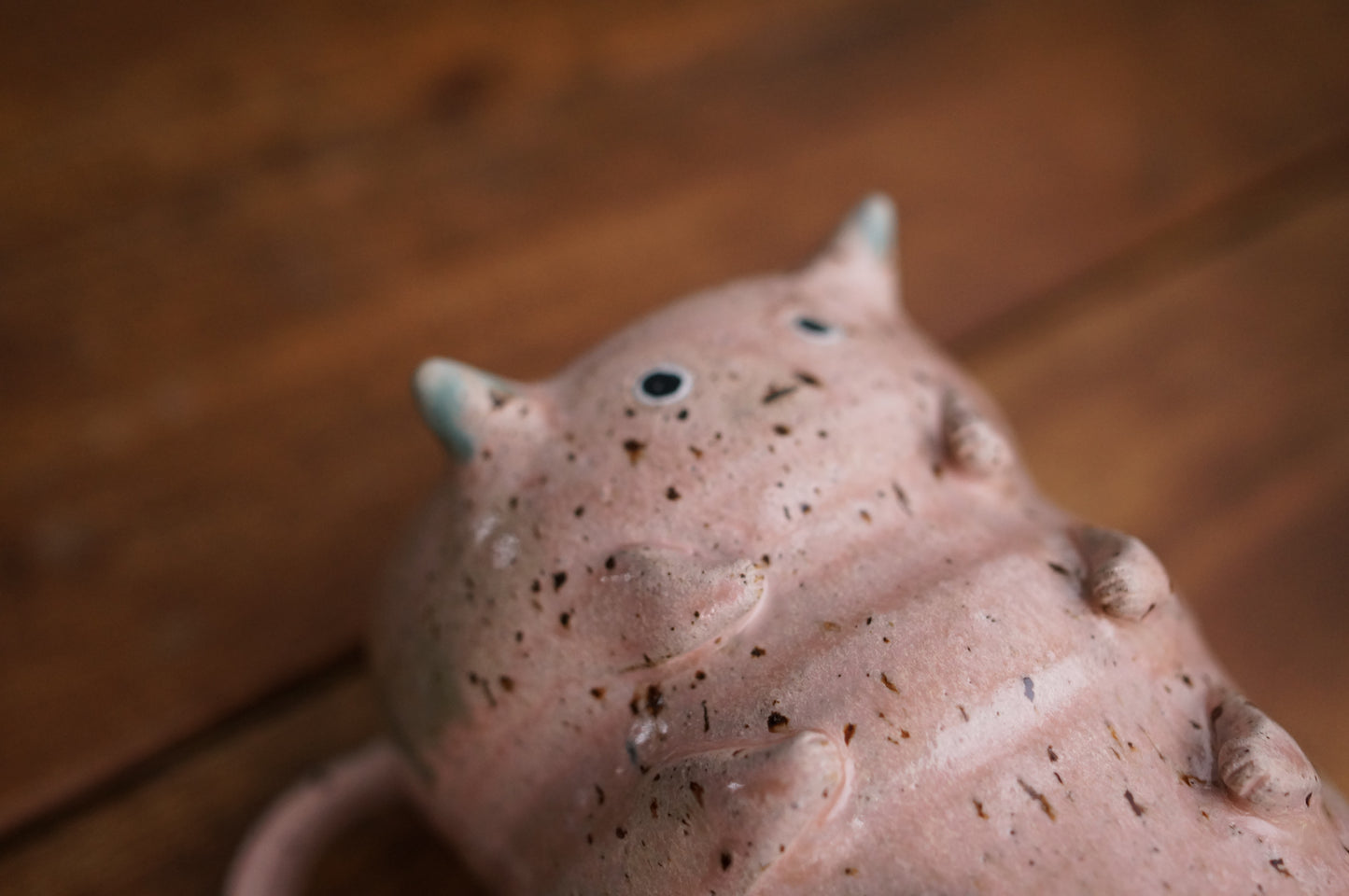 Pink Caterpillar Mug