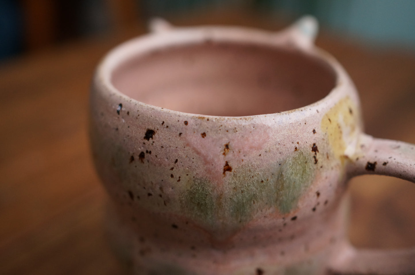 Pink Caterpillar Mug