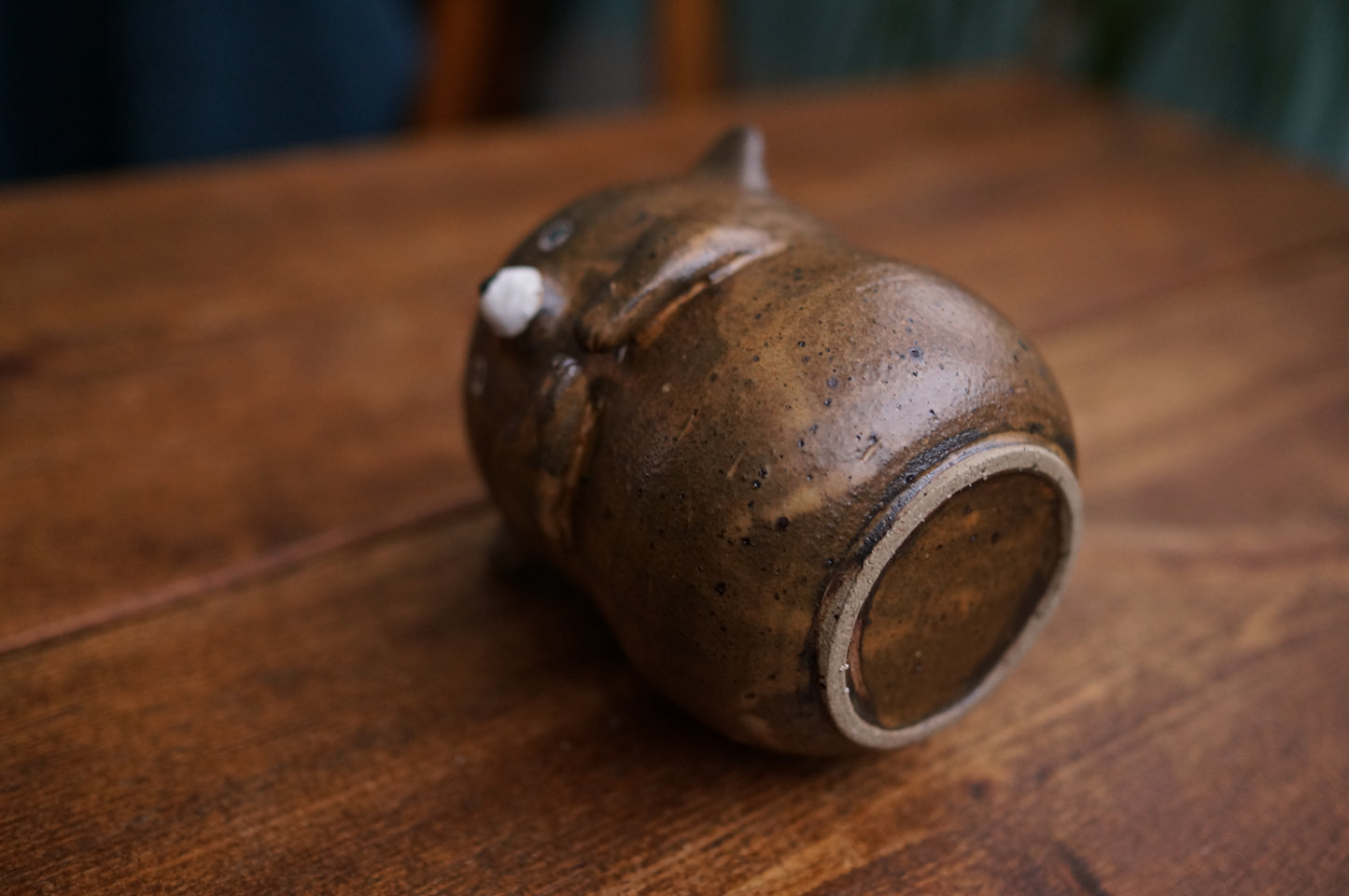 Matte Brown Bear Cup