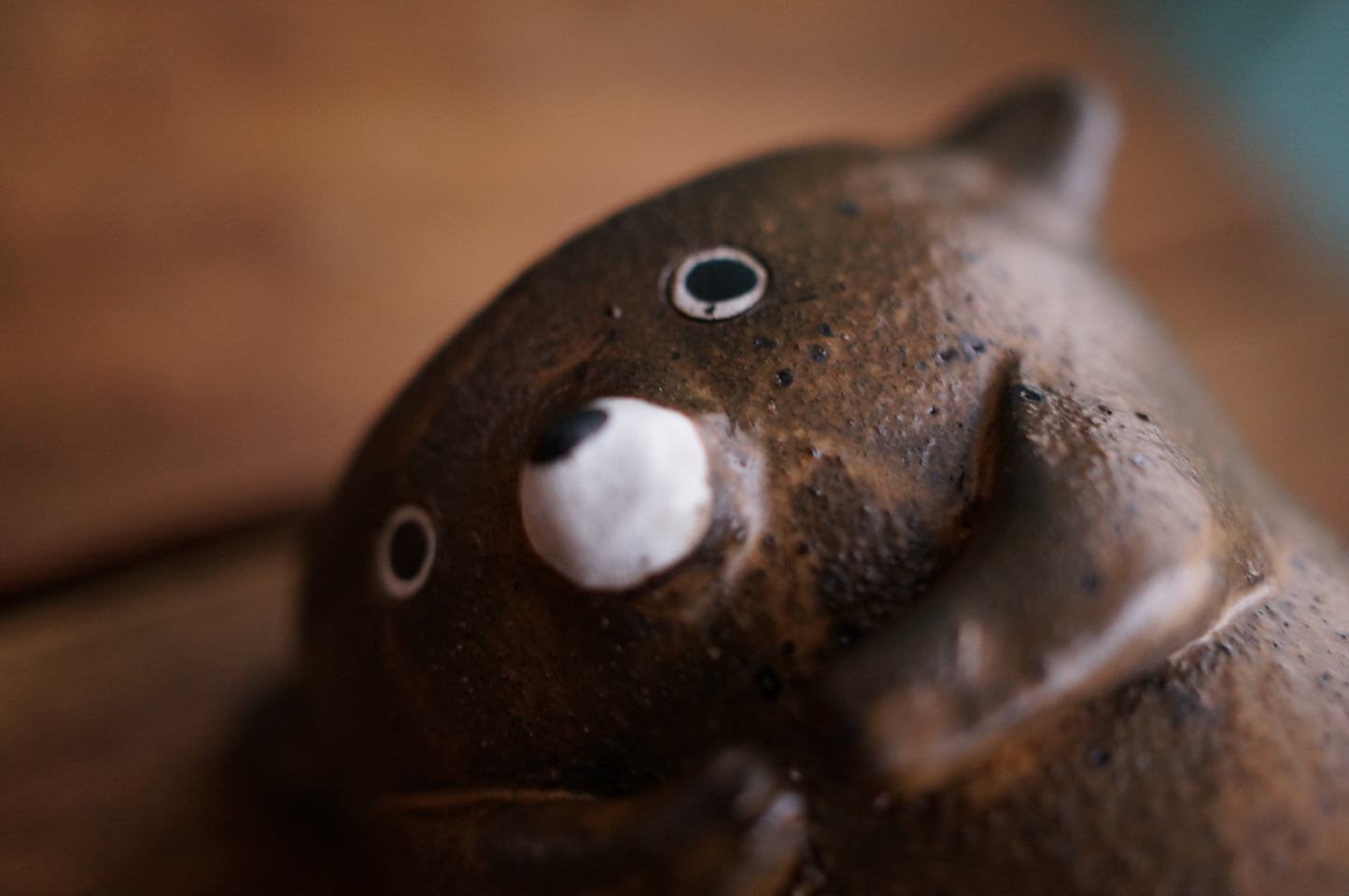 Matte Brown Bear Cup