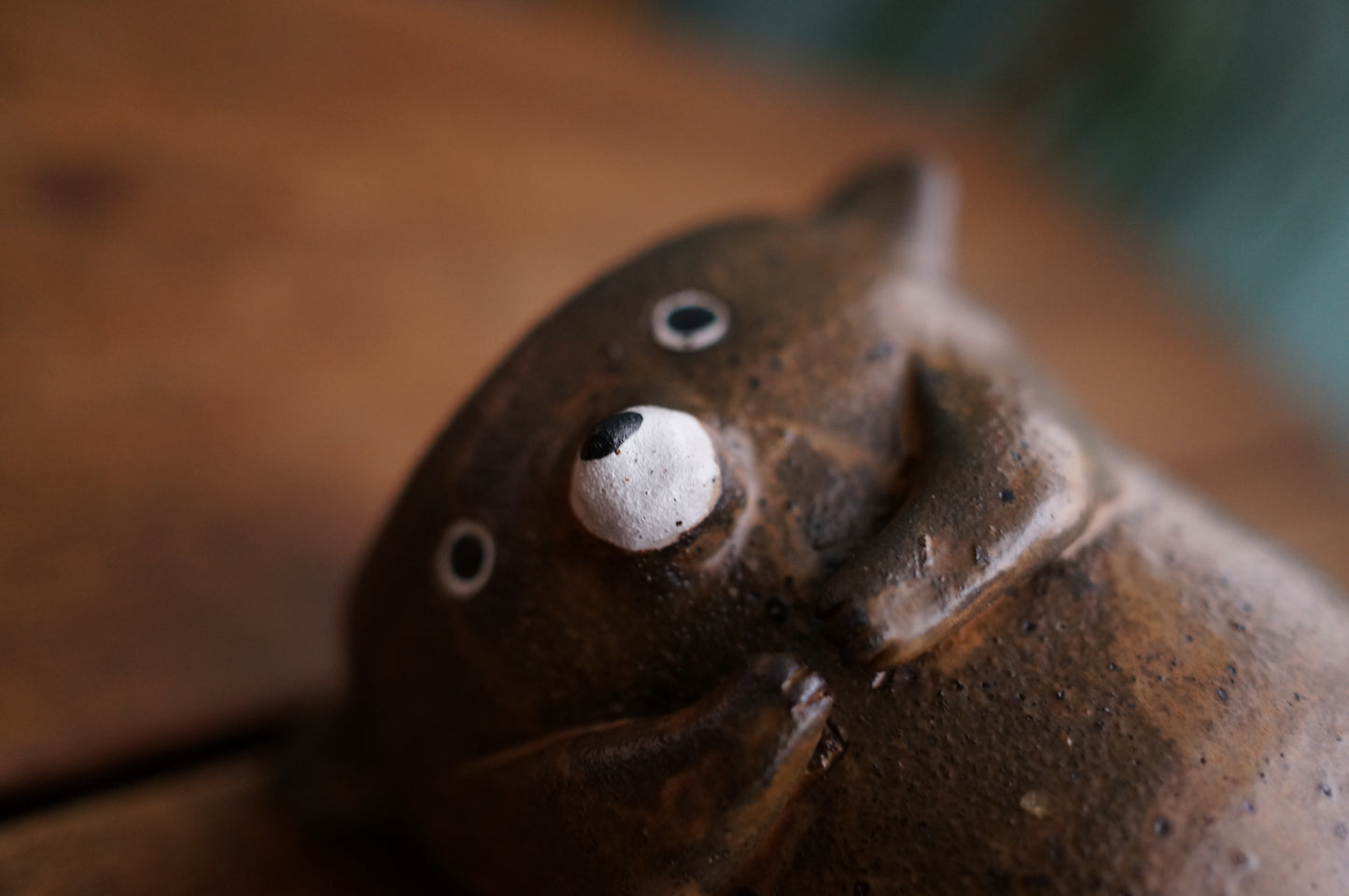 Matte Brown Bear Cup