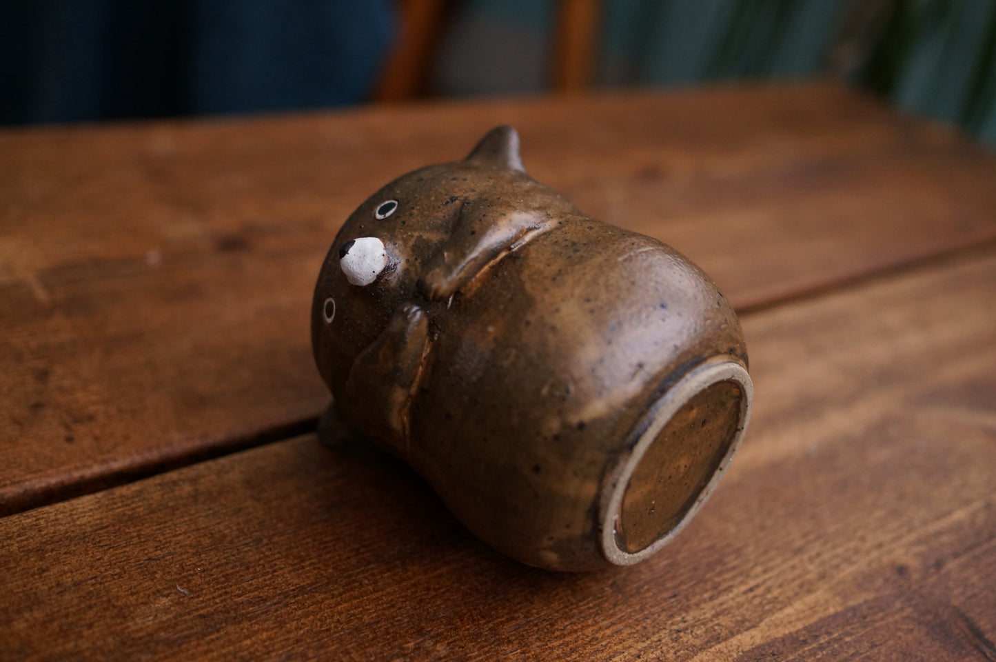Matte Brown Bear Cup