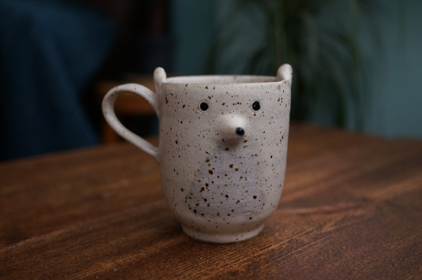 White Fox Mug