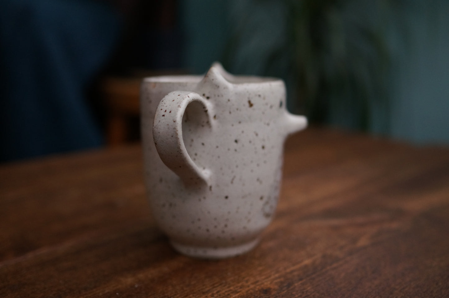 White Fox Mug