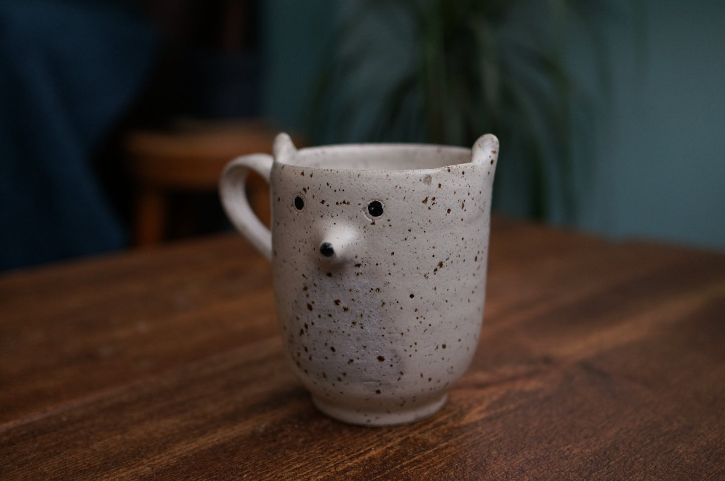 White Fox Mug