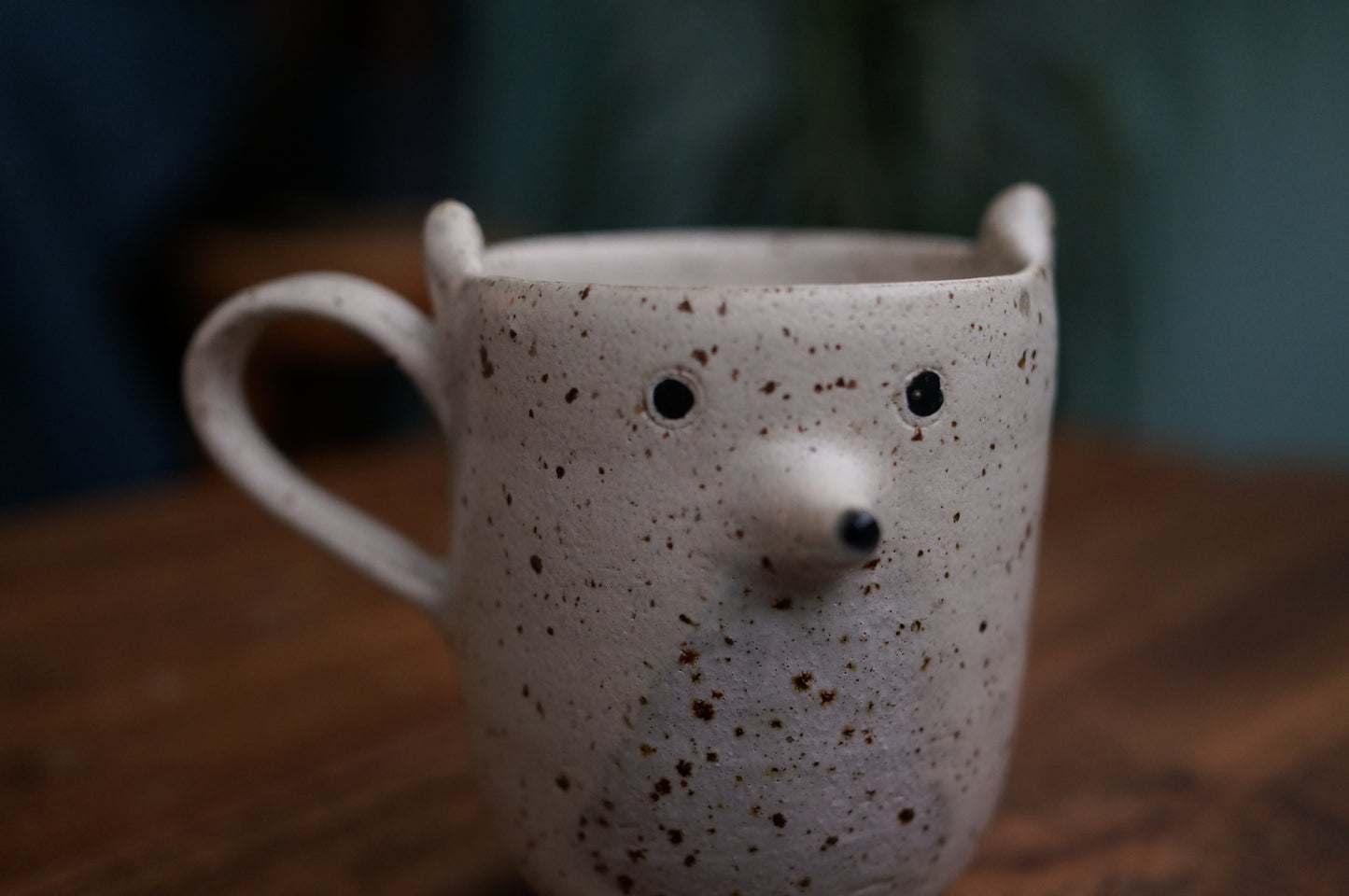 White Fox Mug