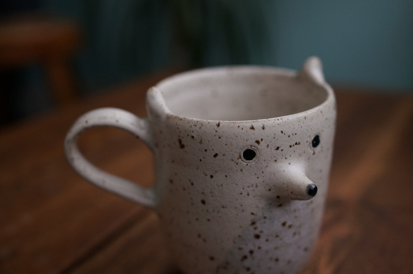 White Fox Mug