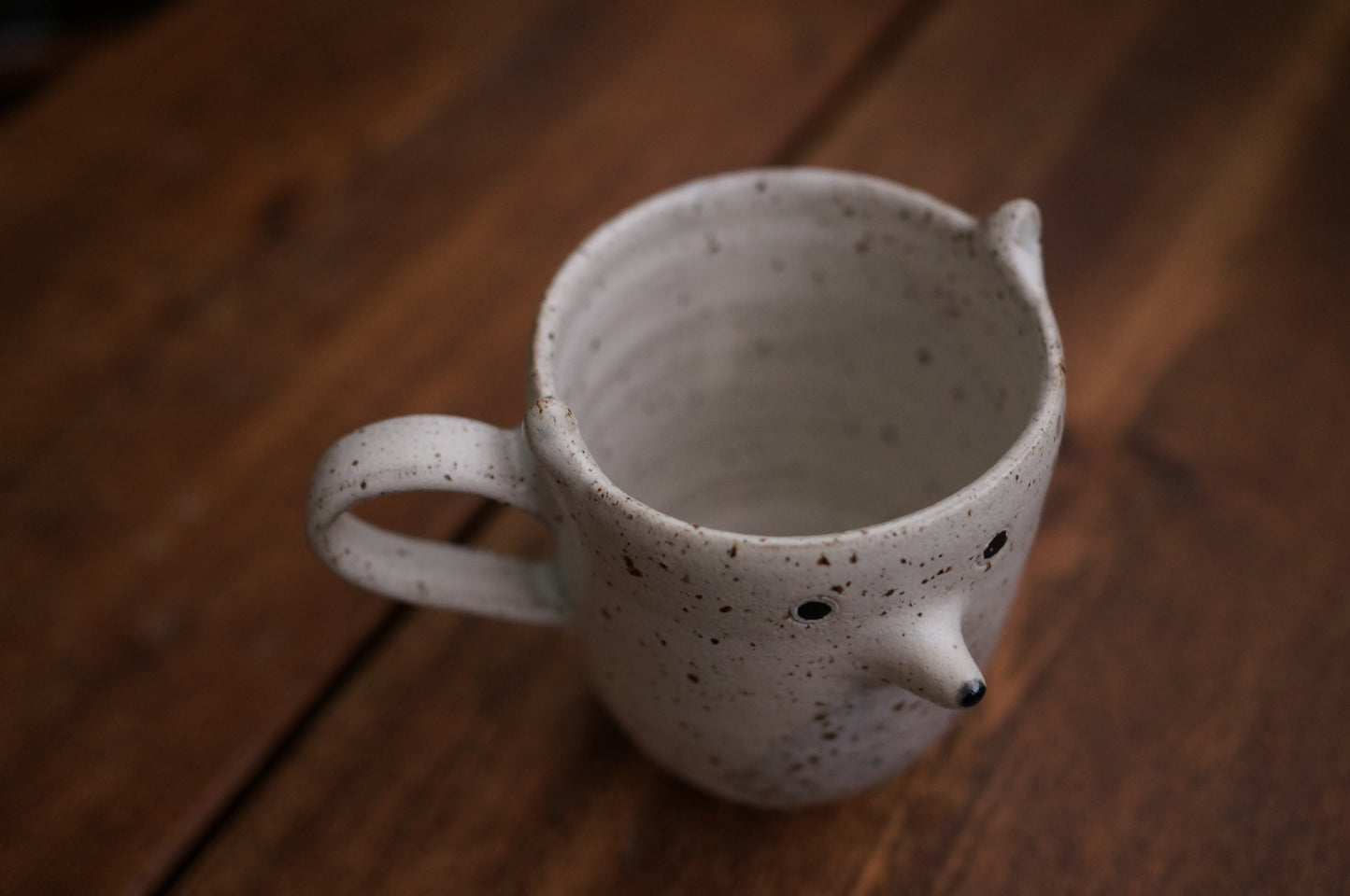 White Fox Mug