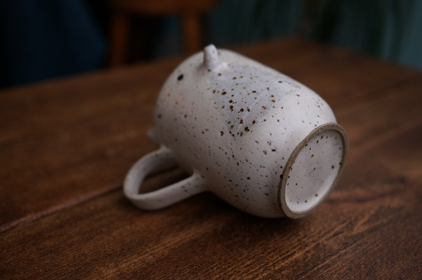 White Fox Mug