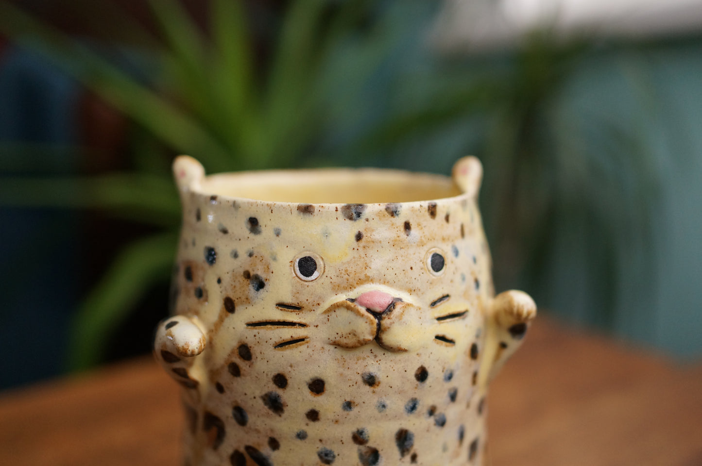 Leopard Vase