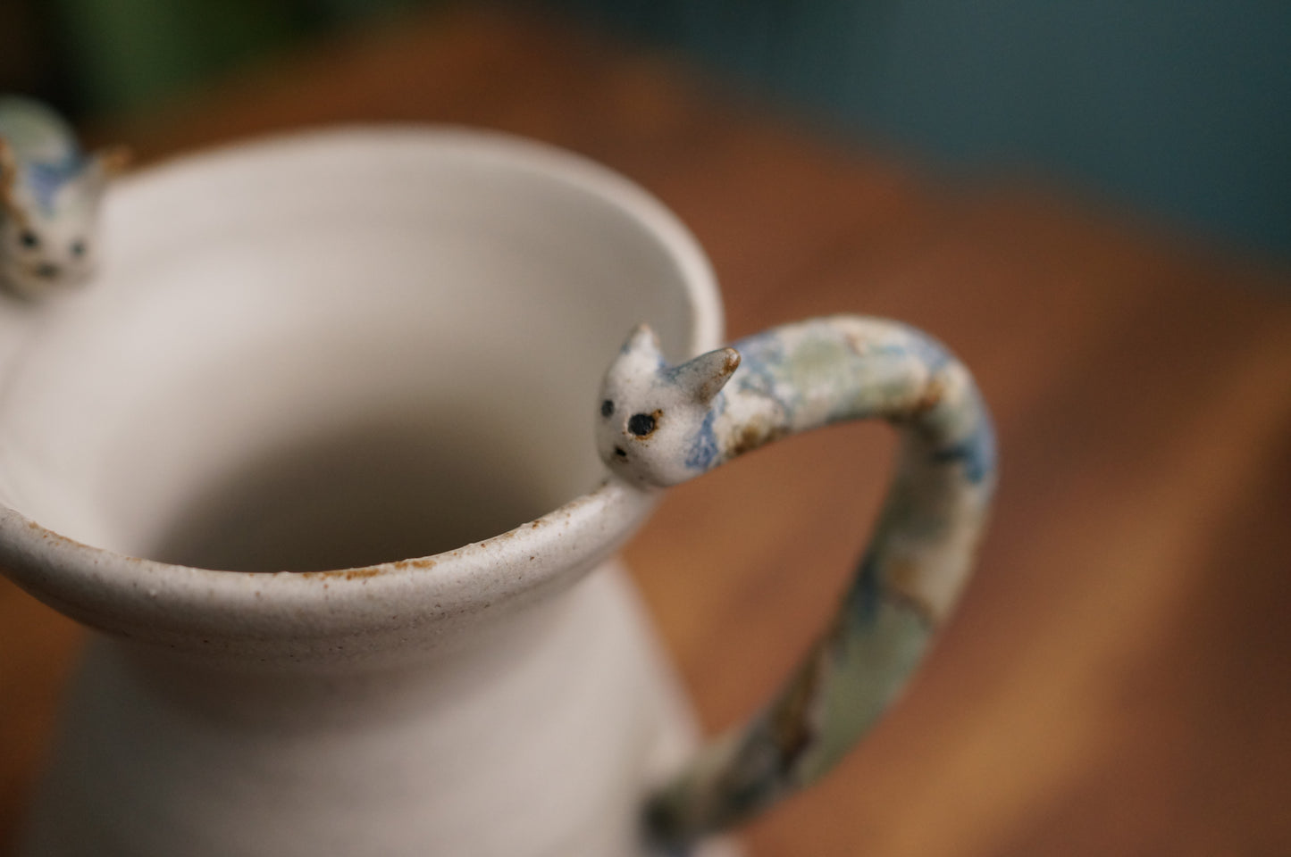 Two Worm Vase