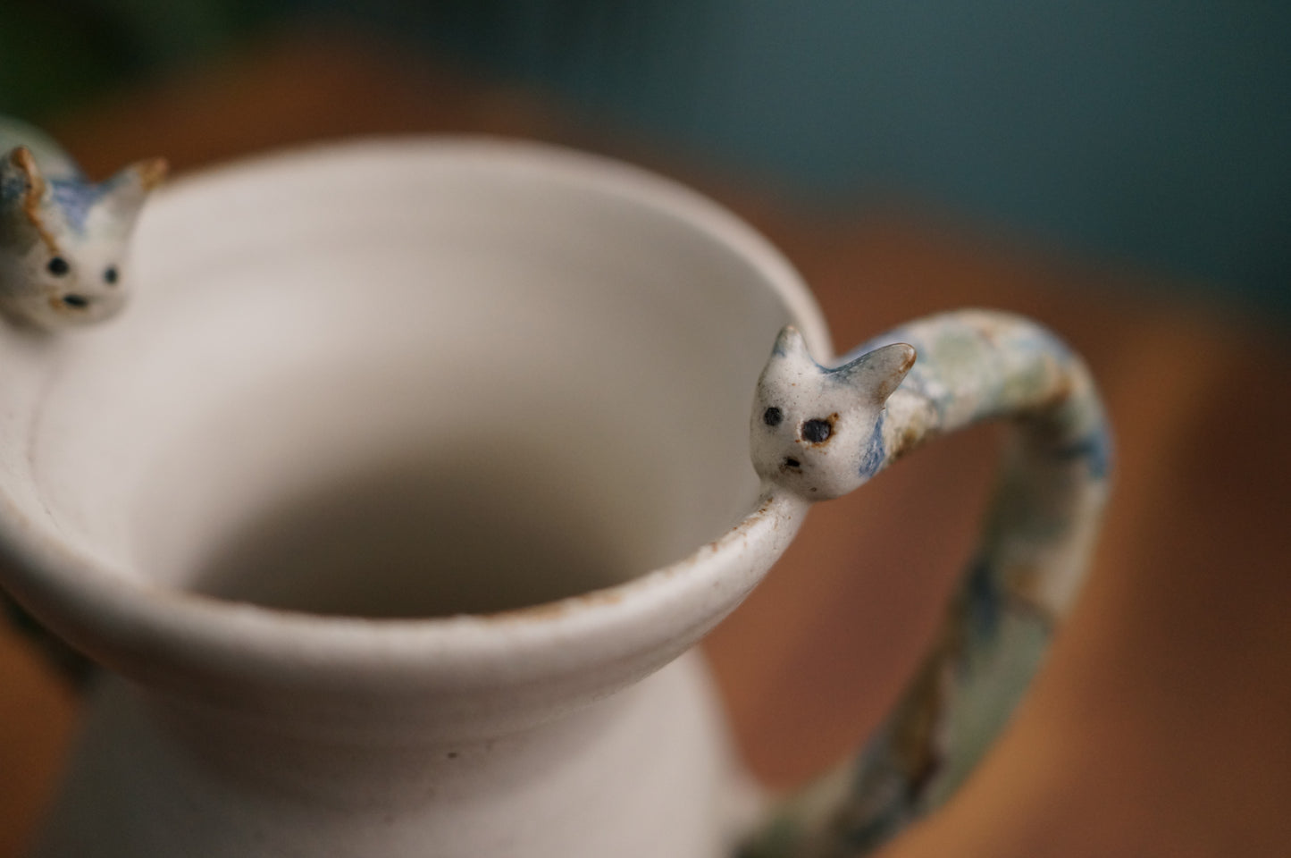 Two Worm Vase