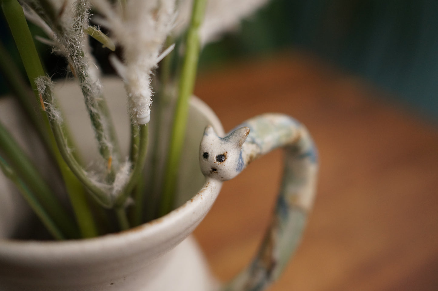 Two Worm Vase