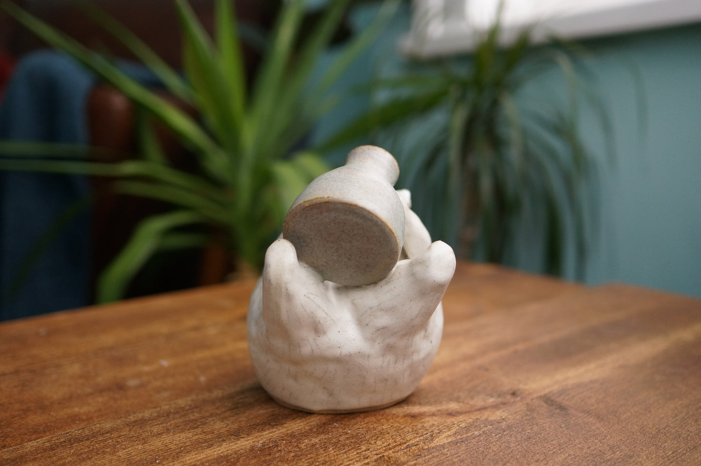 White Bear Vase