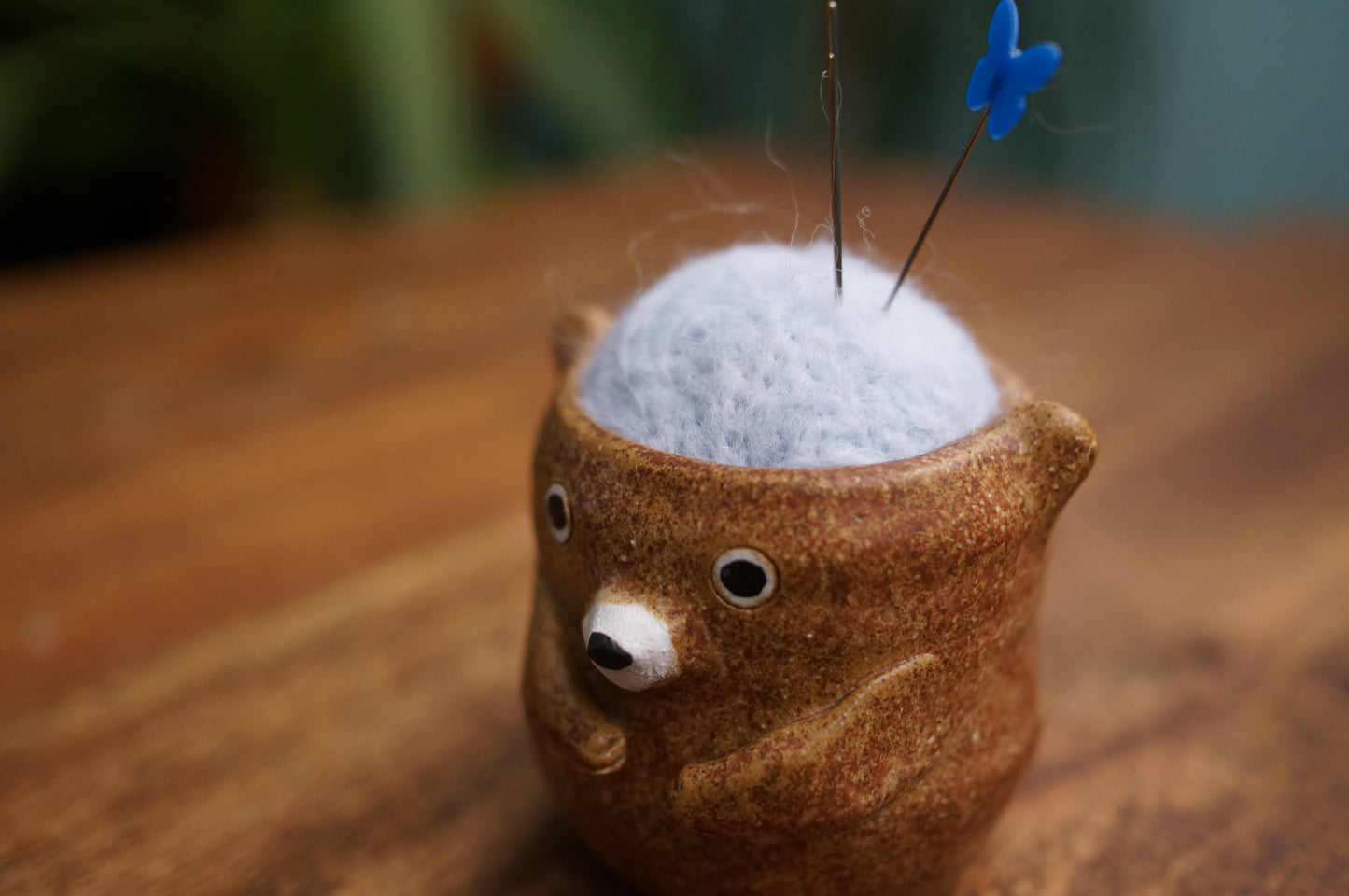 Brown Bear Pin Cushion