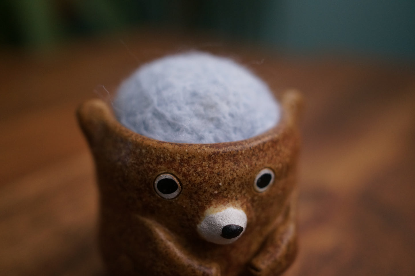 Brown Bear Pin Cushion