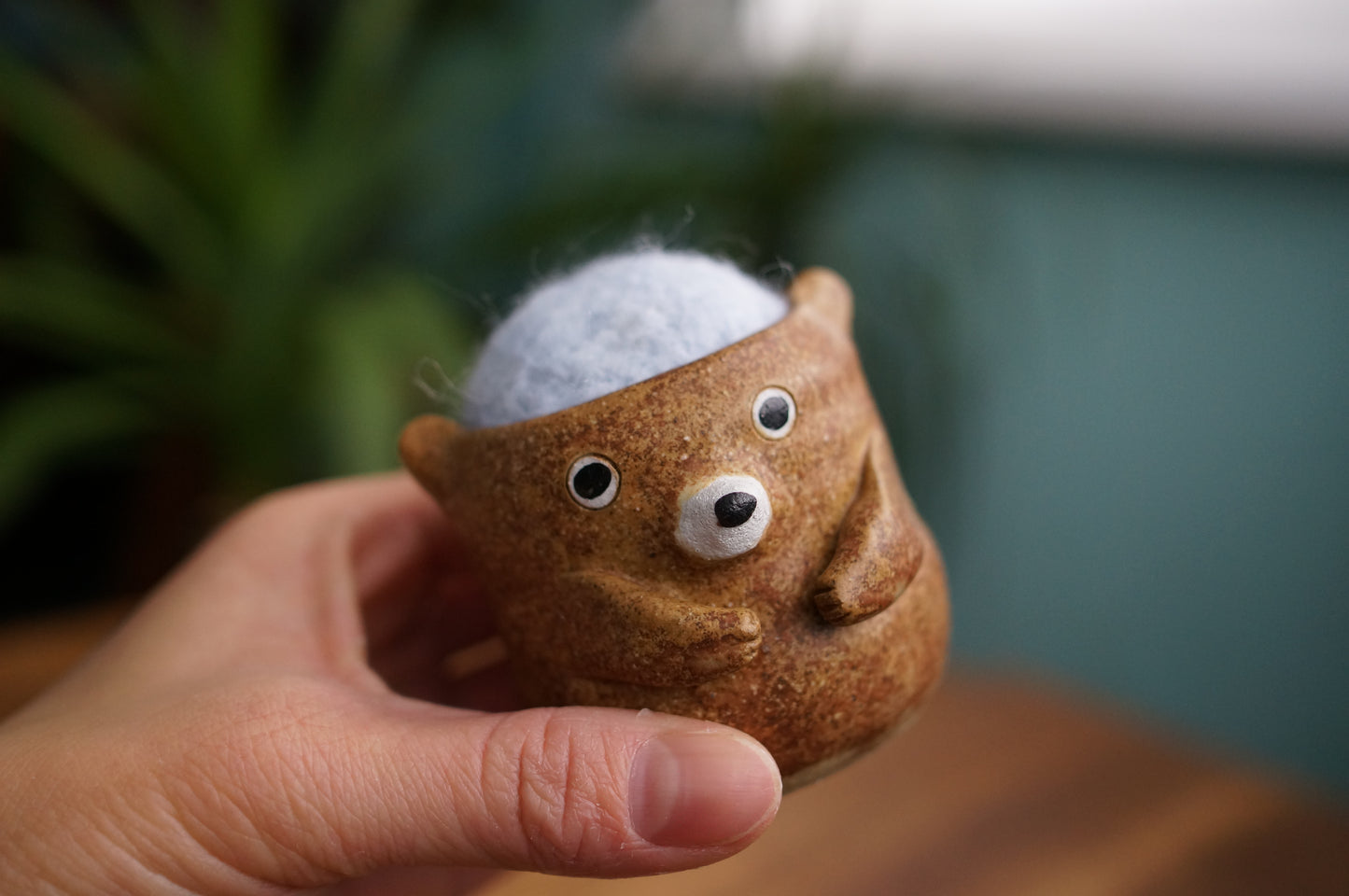 Brown Bear Pin Cushion