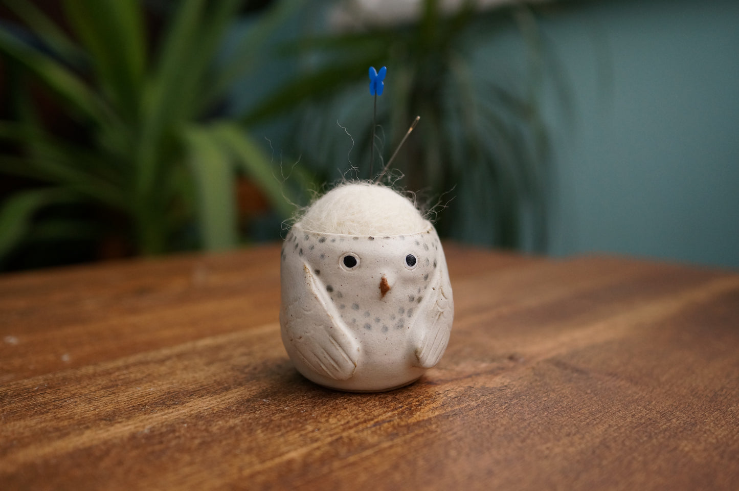 Snowy Owl Pin Cushion