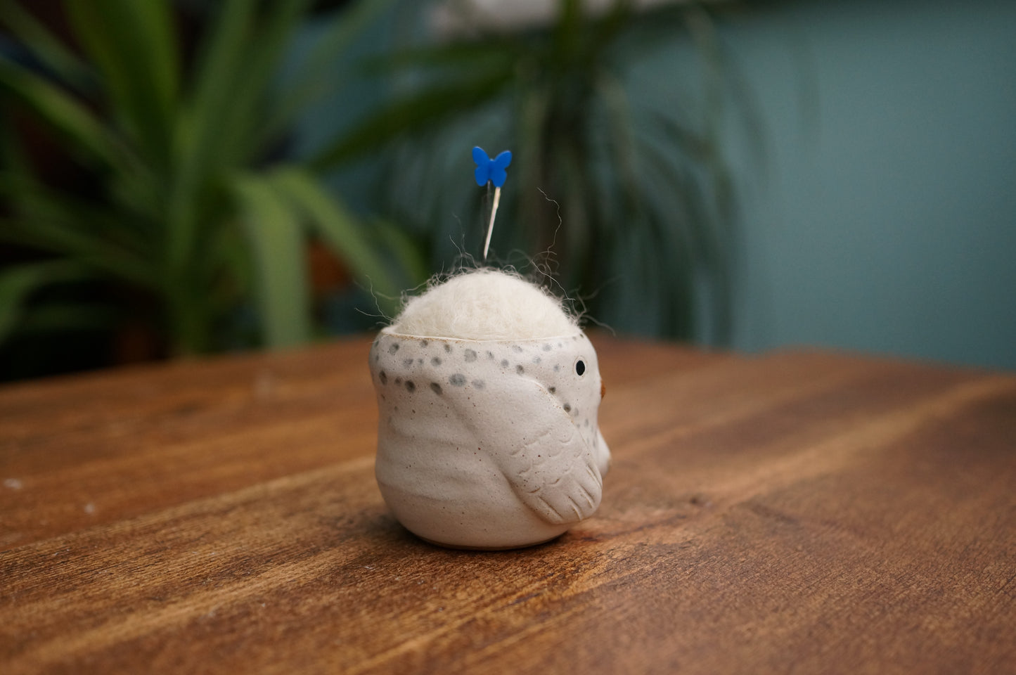 Snowy Owl Pin Cushion