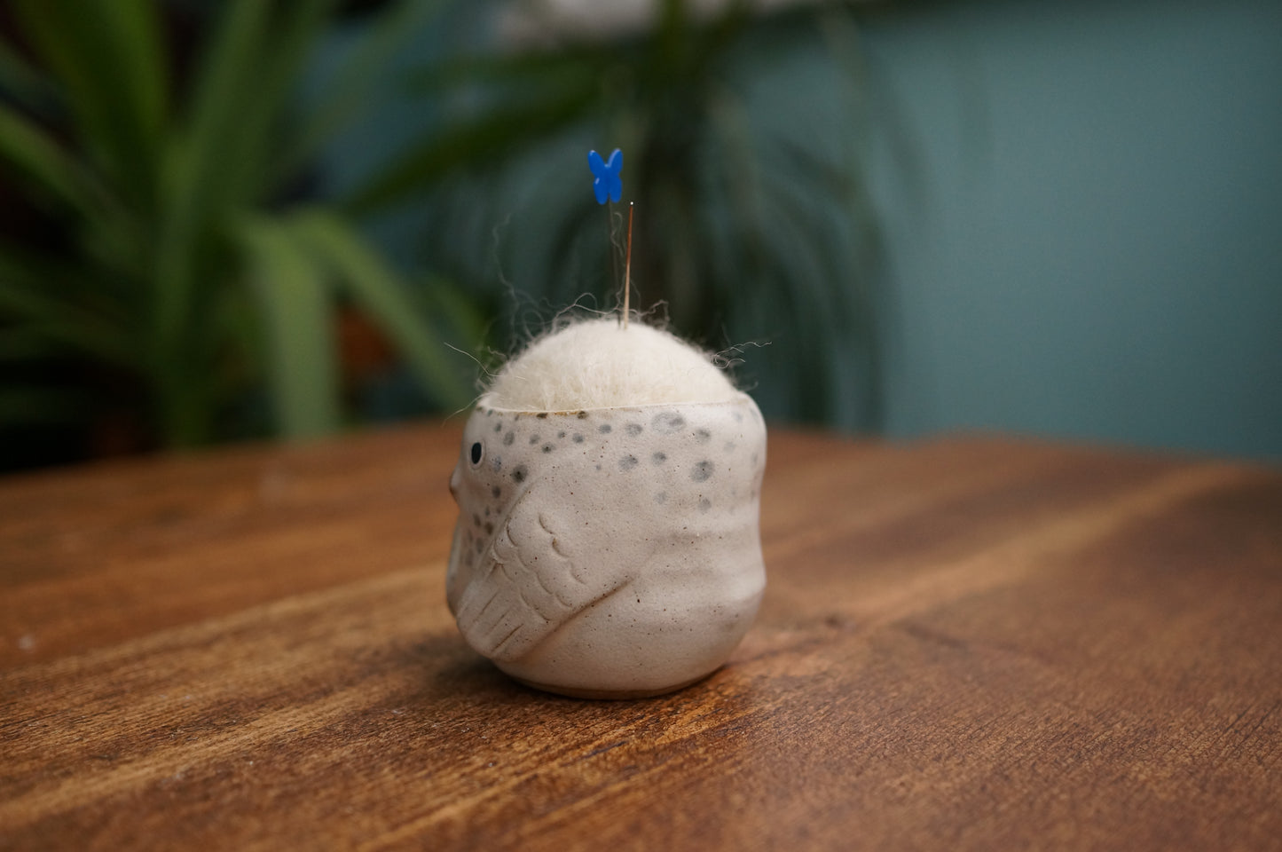 Snowy Owl Pin Cushion