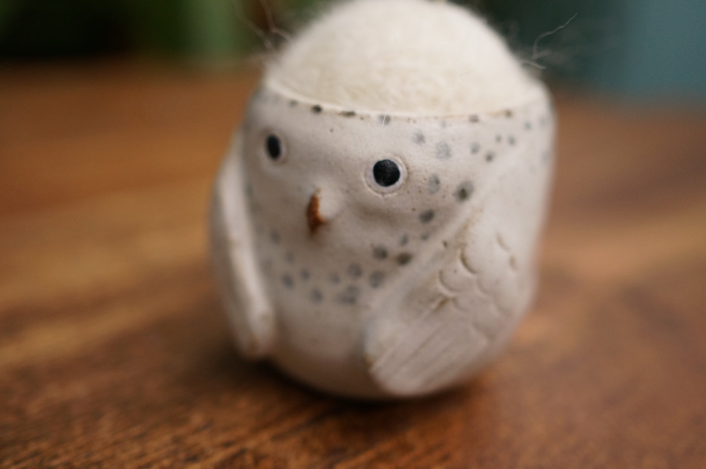 Snowy Owl Pin Cushion