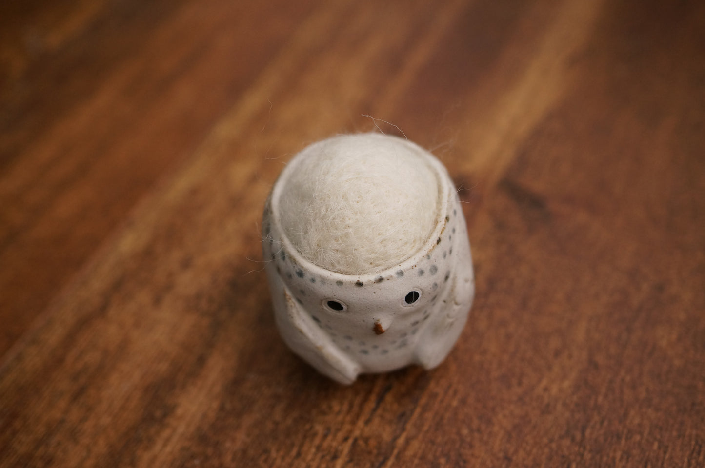 Snowy Owl Pin Cushion