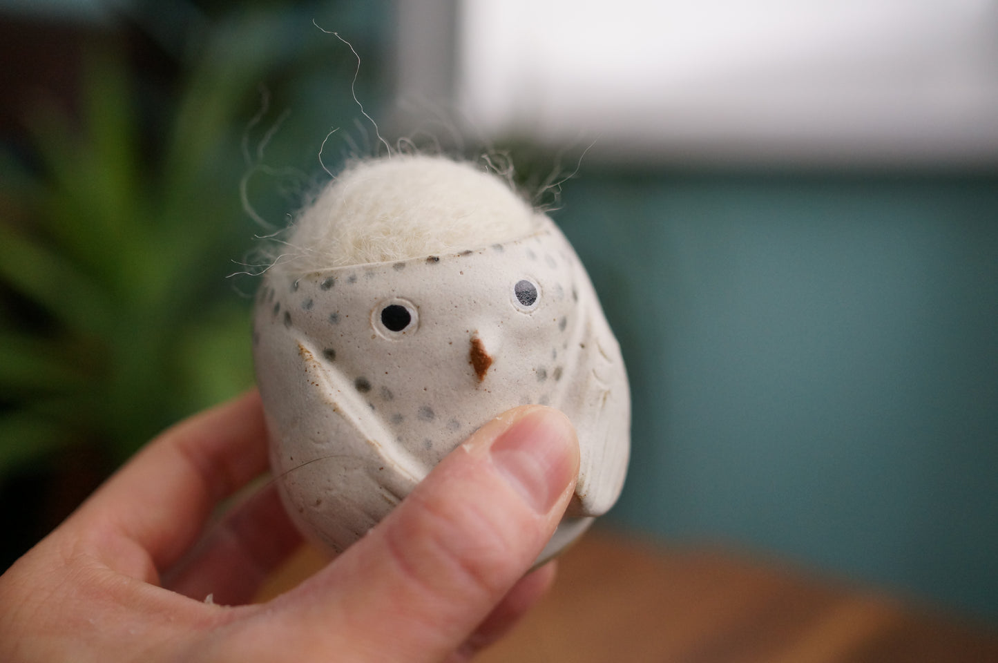 Snowy Owl Pin Cushion