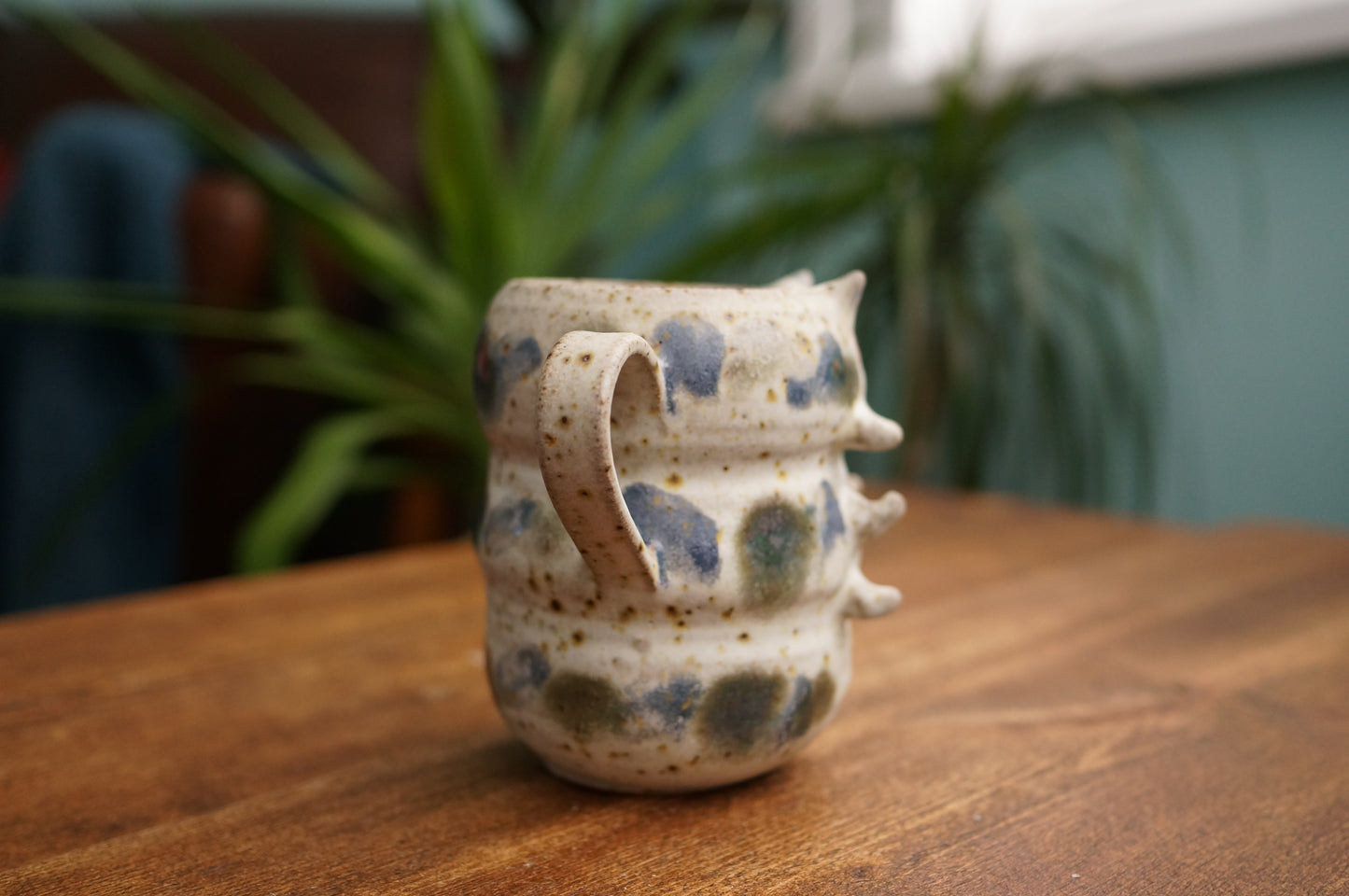 White Caterpillar Mug