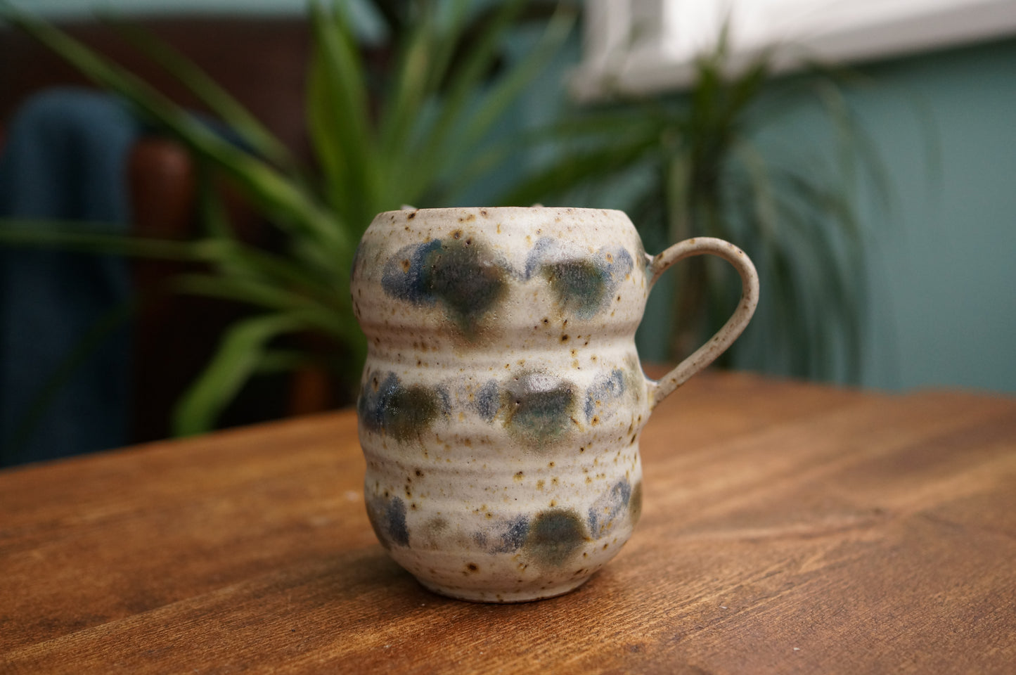 White Caterpillar Mug