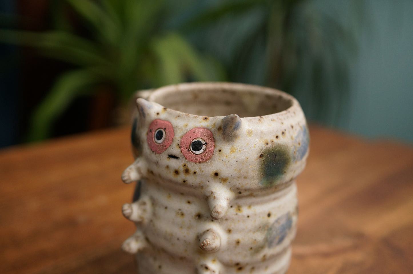 White Caterpillar Mug