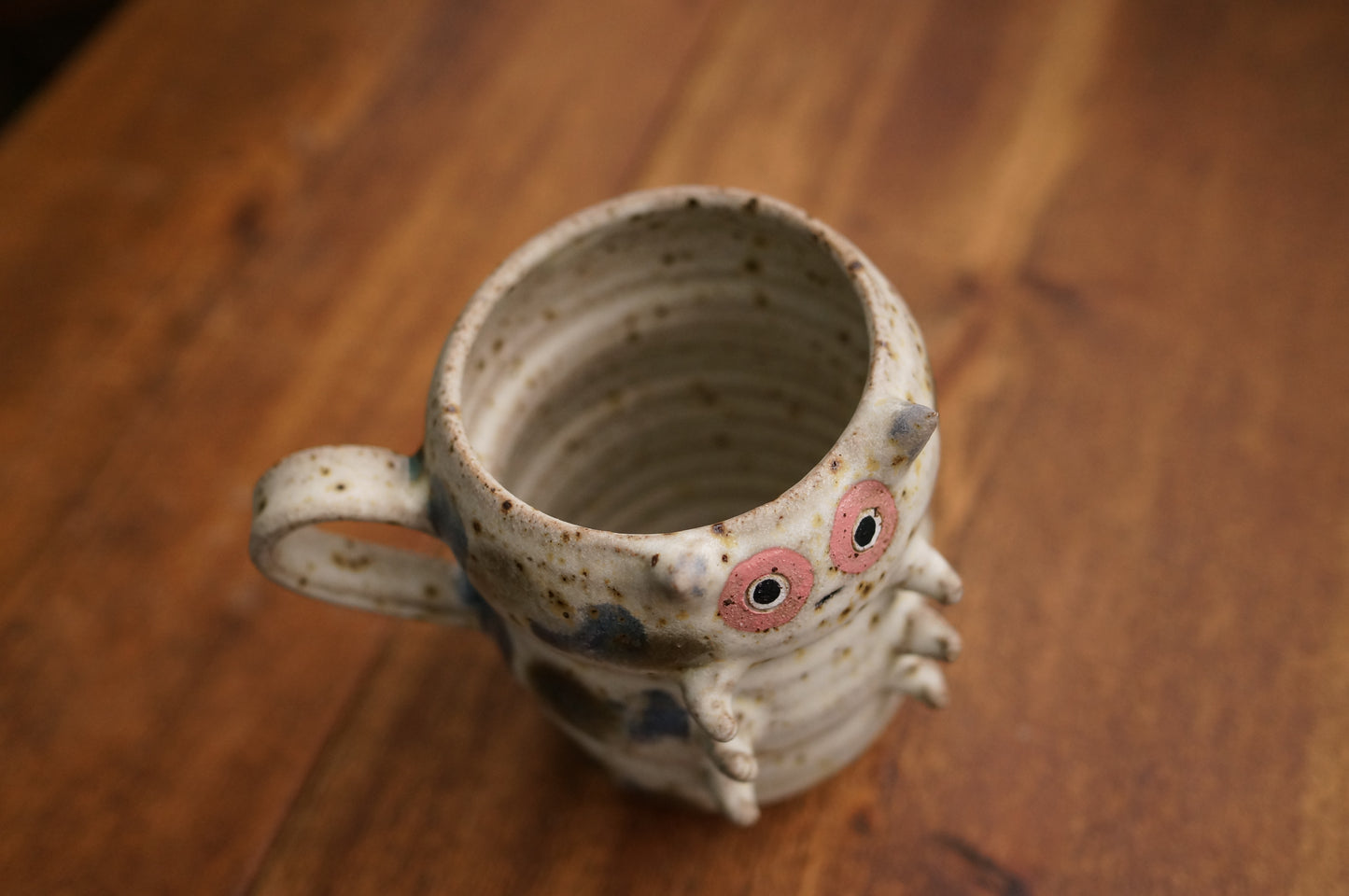 White Caterpillar Mug