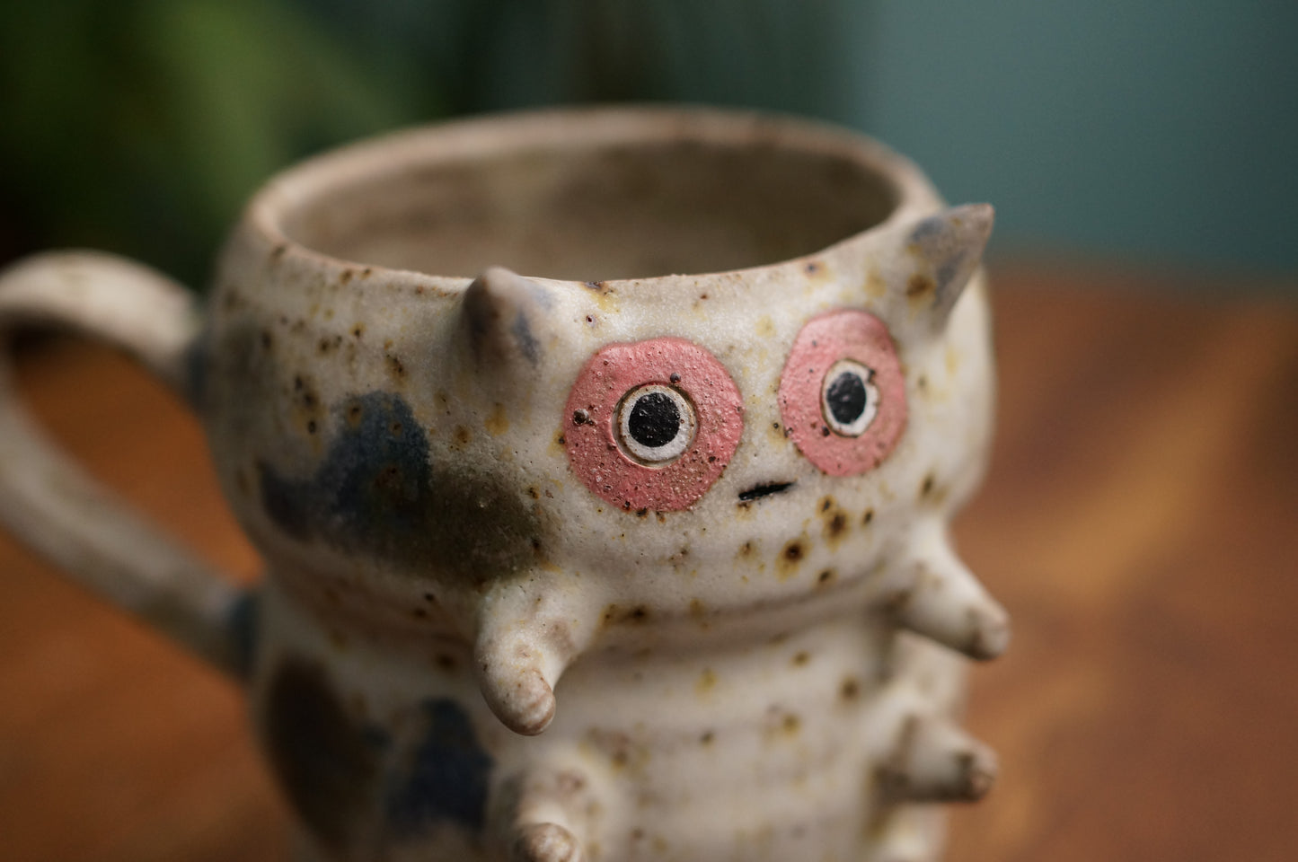 White Caterpillar Mug